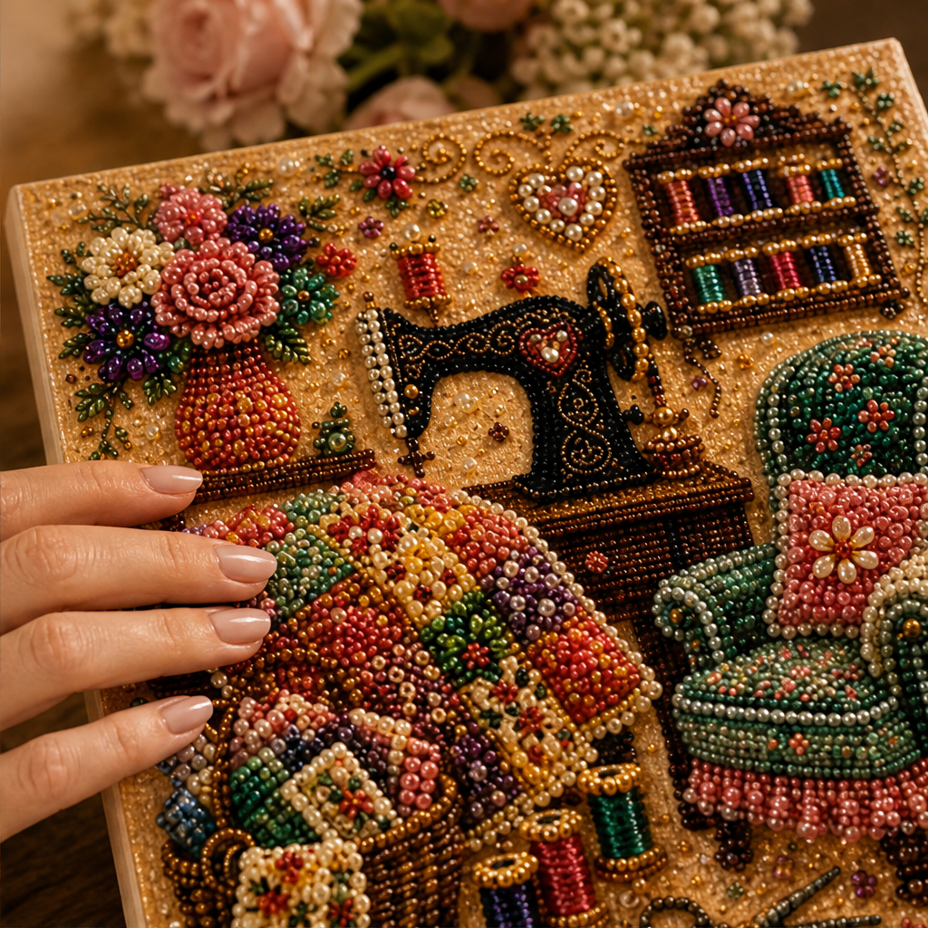 Gemloom – Relaxing Faceted Drill Diamond Art Kit + 50% OFF lifestyle