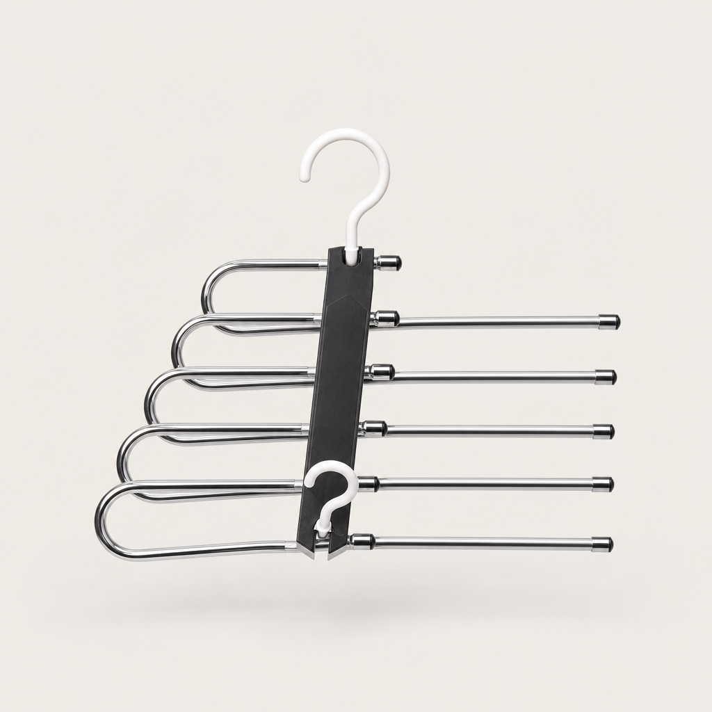 StowArch – 6-Layer Space-Saving Pants Hanger + 50% OFF Black