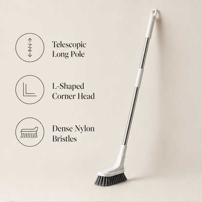 Backarch – Extendable No-Bend Long Handle Scrub Brush + 50% OFF features