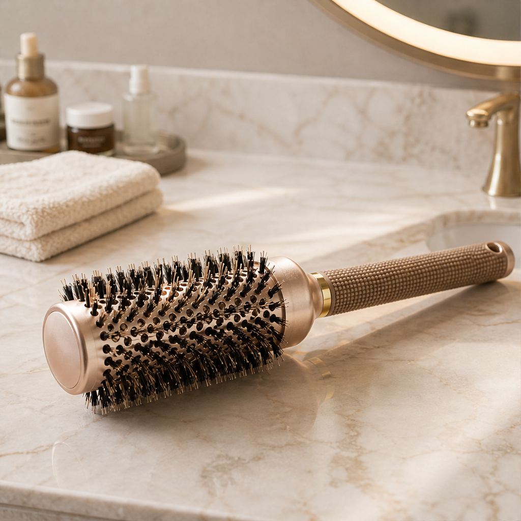 Aurenne – Vented Round Brush for Volume, Shine & Fast Blowouts + 50% OFF lifestyle
