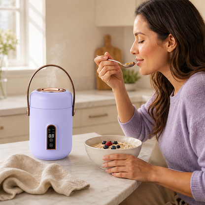 Simmerkin – Ceramic Liner Touch-Control Mini Stew Pot + 50% OFF lifestyle