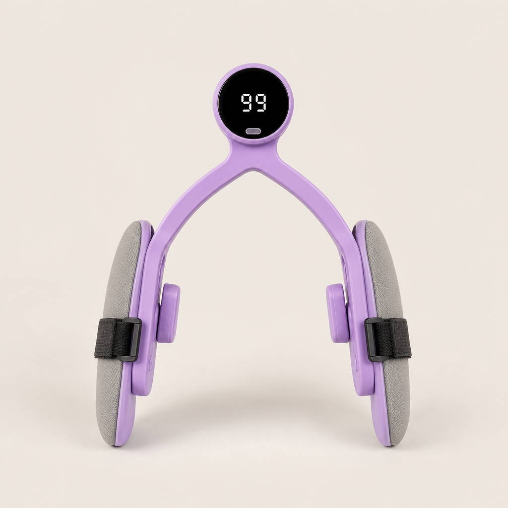 Thighvra – Smart Rep Counter Inner Thigh & Pelvic Floor Exerciser + 50% OFF Lavender