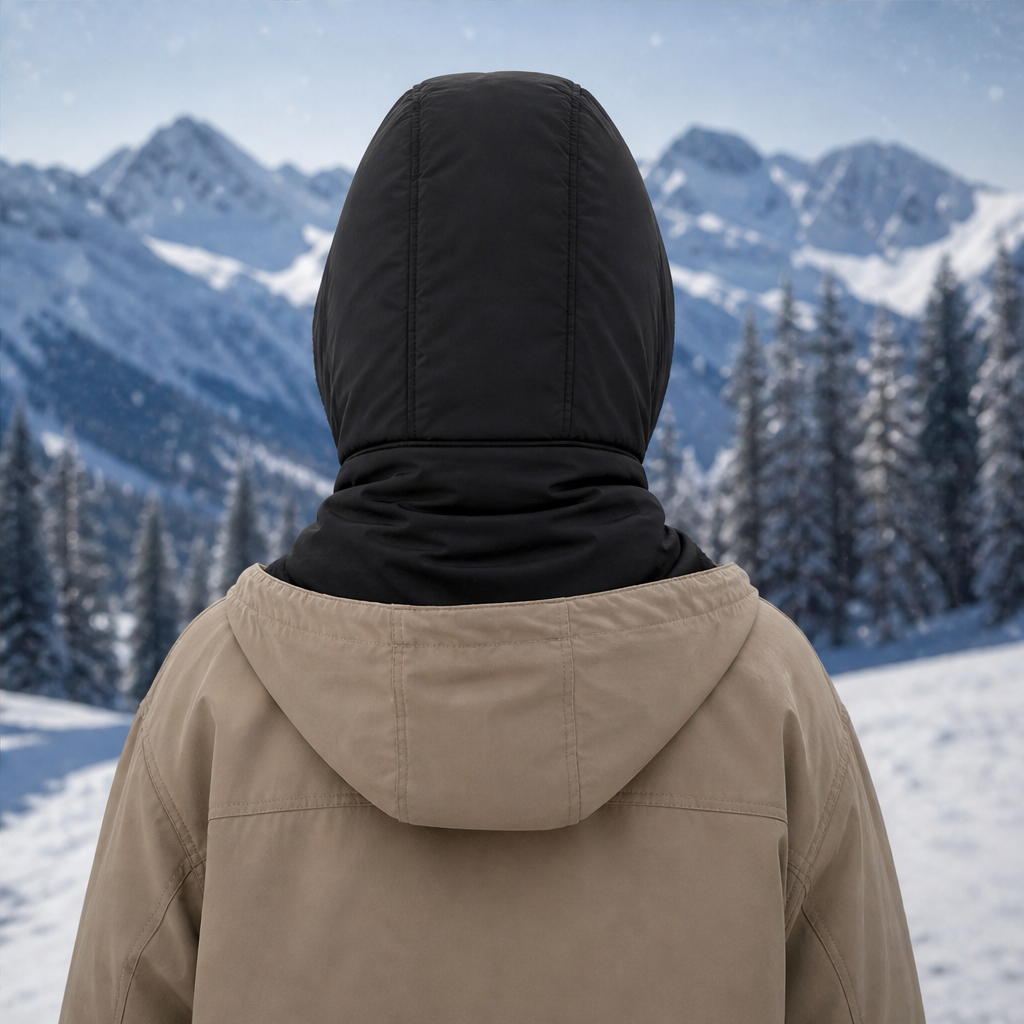 Hearthguard – Plush-Lined Thermal Hood with Built-In Face Mask + 50% OFF lifestyle