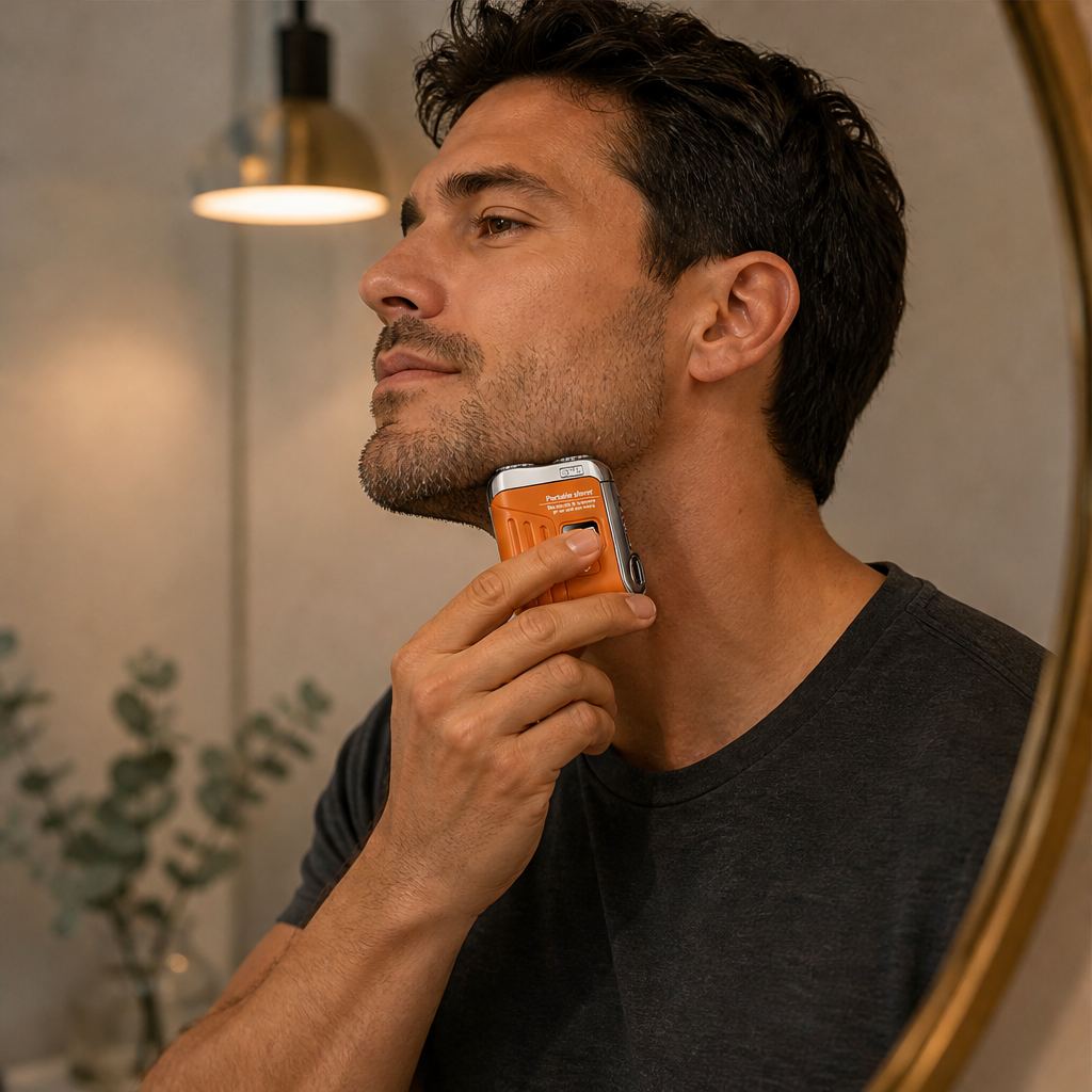 Grovane – Pocket-Size Dual-Head USB-C Rechargeable Mini Shaver + 50% OFF lifestyle