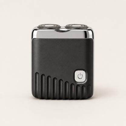 Glydeon – Travel-Size Dual-Blade Mini Electric Razor + 50% OFF Black