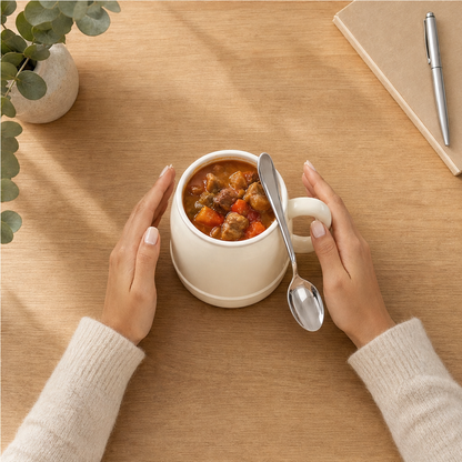 Cozimo – Portable 6-in-1 Mini Cooker with 12-Hr Keep-Warm + 50% OFF lifestyle