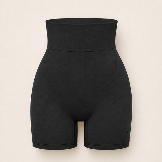 Contura – High-Waisted Tummy-Control Seamless Shaping Shorts + 50% OFF Black