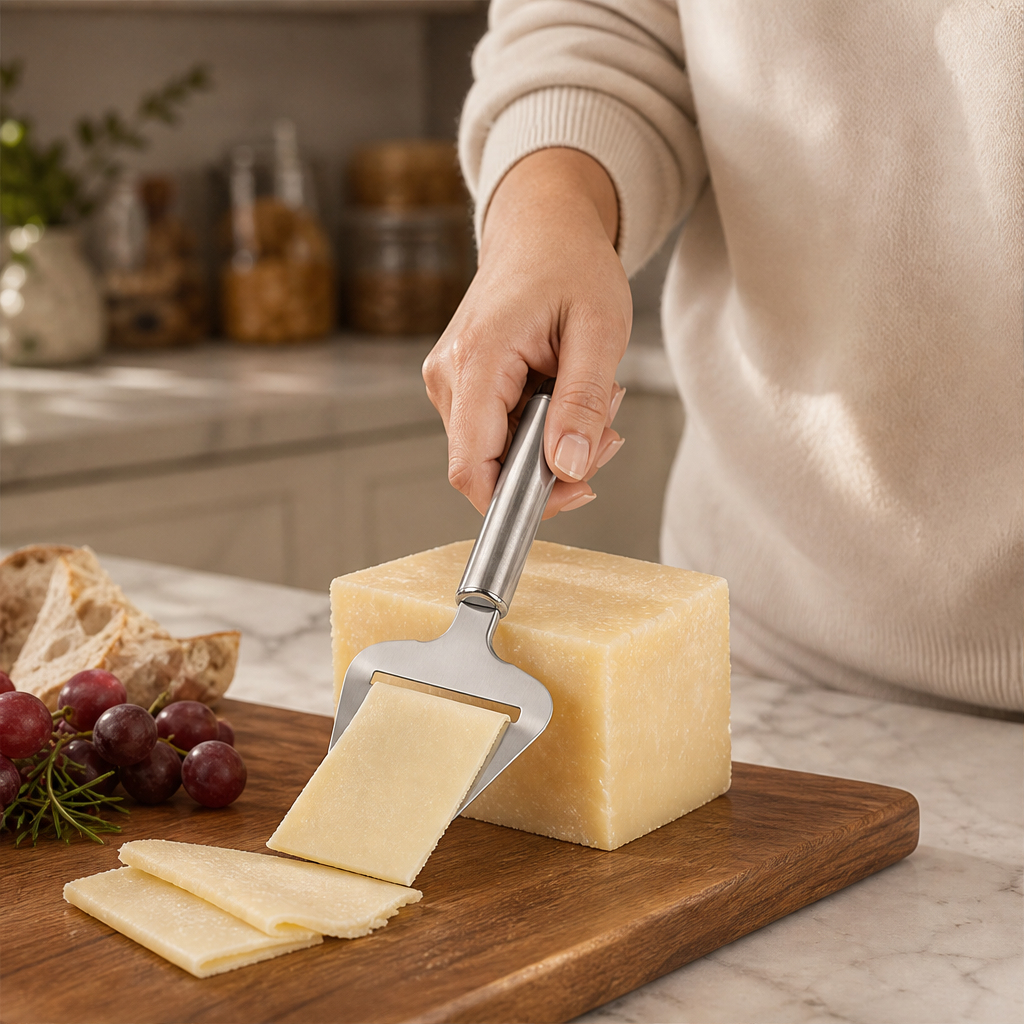 Curdwick – One-Piece Stainless Steel Wire Blade Cheese Slicer + 50% OFF lifestyle