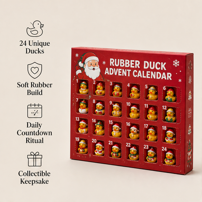 Quackventure – 24-Door Rubber Duck Christmas Advent Calendar + 50% OFF features