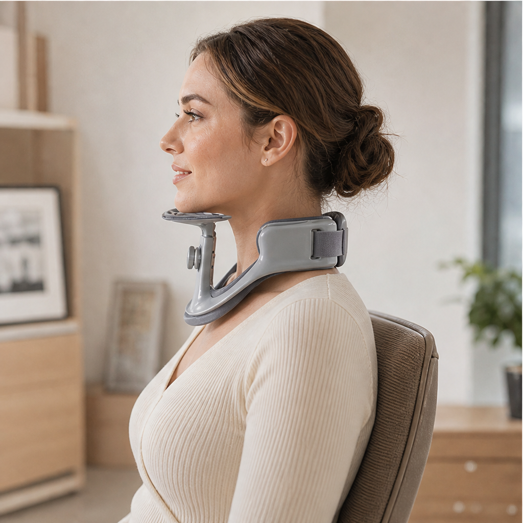 Uprighta – Adjustable 4-Way Neck & Posture Support Brace + 50% OFF lifestyle