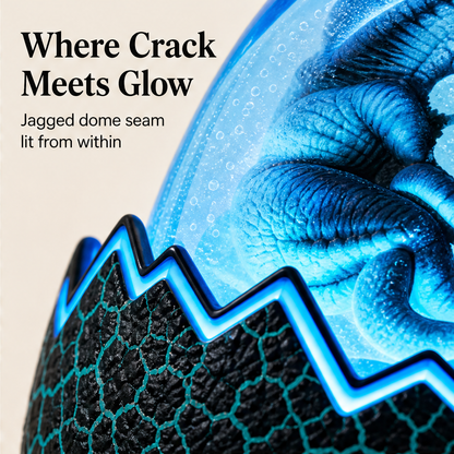 Hatchlume – Glowing Dinosaur Egg Incubator Night Light + 50% OFF detail