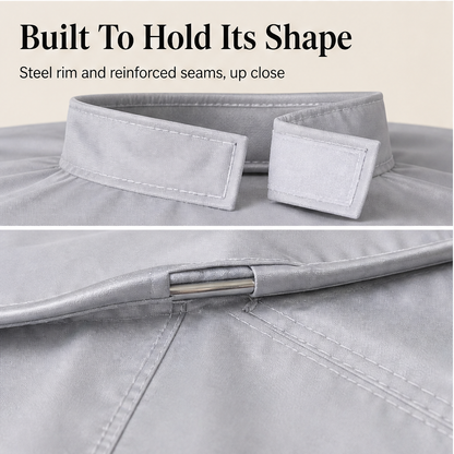 Clipvale – Foldable Waterproof Hair Catcher Cape for Home Haircuts + 50% OFF detail