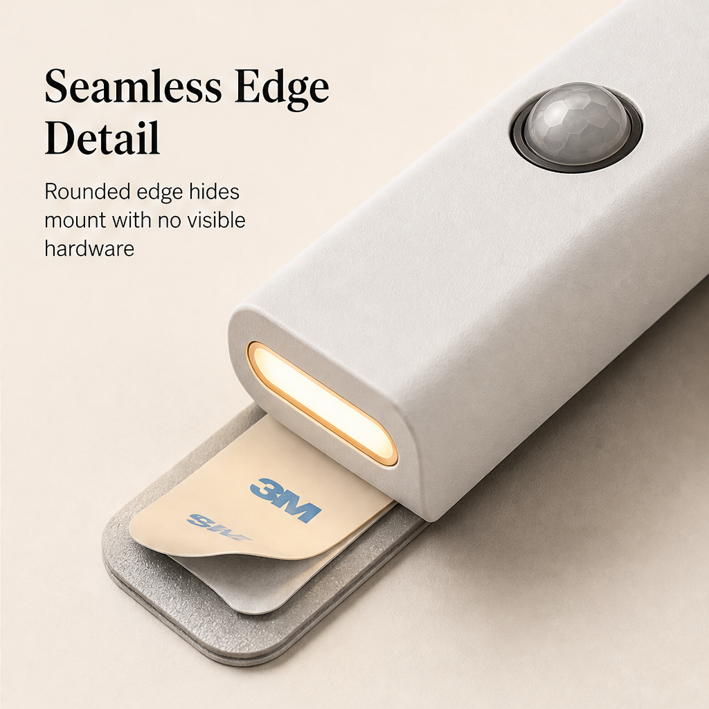 Glowarc – Dual-Beam Motion Sensor Wall Light, No Wires, Rechargeable + 50% OFF detail