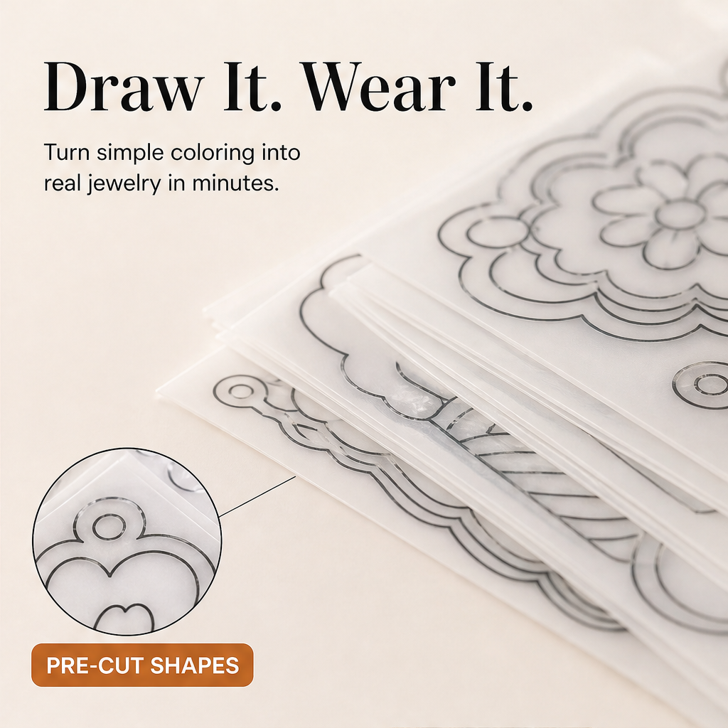 Bloomcraft Studio – Color, Bake & Shrink Charm Making Craft Kit + 50% OFF features