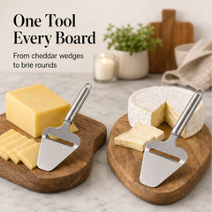 Curdwick – One-Piece Stainless Steel Wire Blade Cheese Slicer + 50% OFF