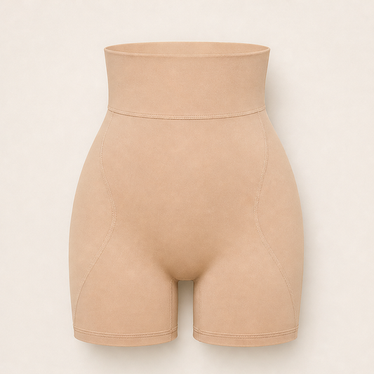 Contura – High-Waisted Tummy-Control Seamless Shaping Shorts + 50% OFF Nude