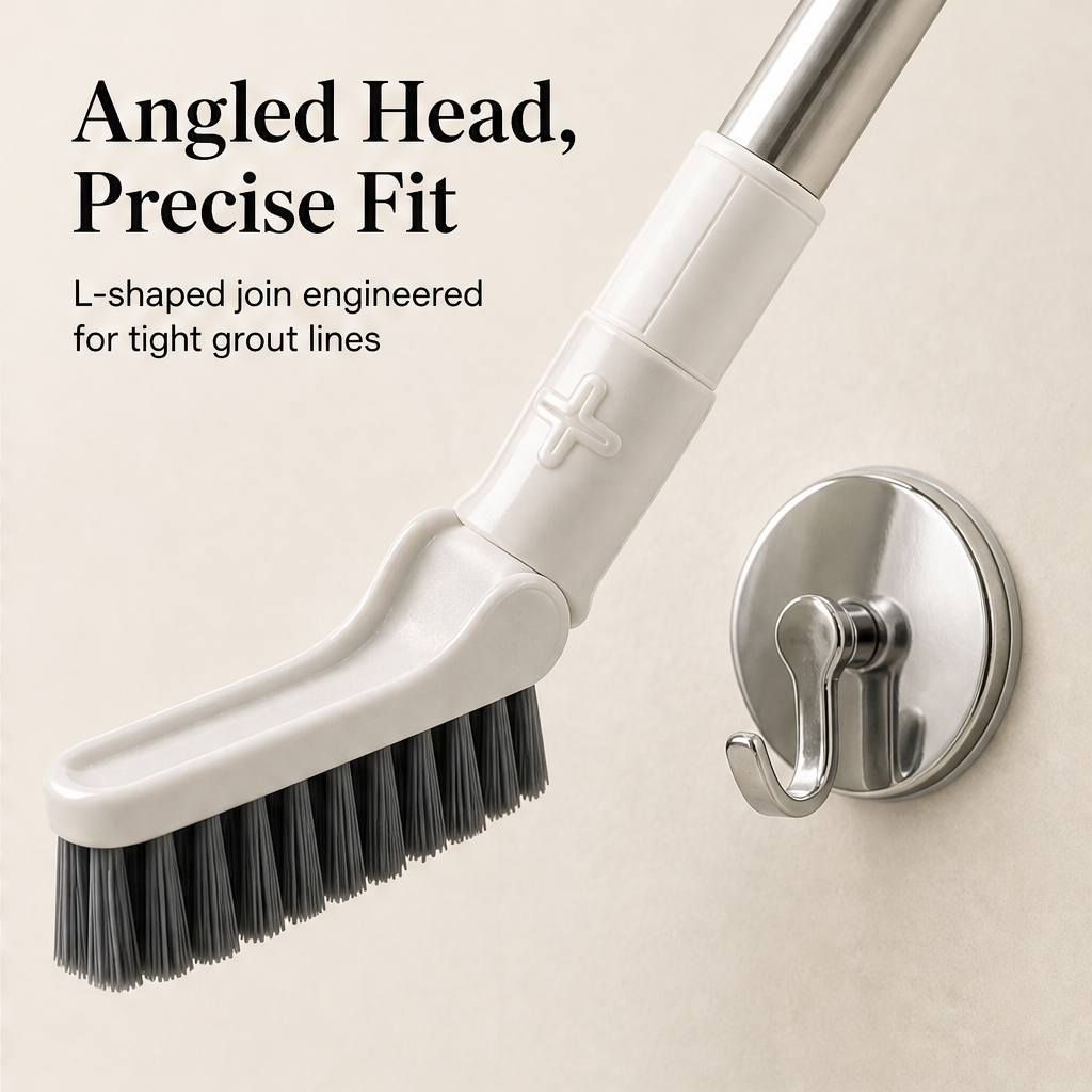 ArborReach – Telescopic Stainless Steel Crevice Cleaning Brush + 50% OFF detail