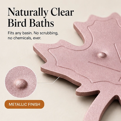 Copperfern – Pure Copper Maple Leaf Bird Bath Water Clarifier + 50% OFF
