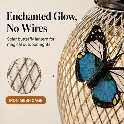 Flutterglow – Solar Butterfly Hanging Lantern for Garden & Patio + 50% OFF