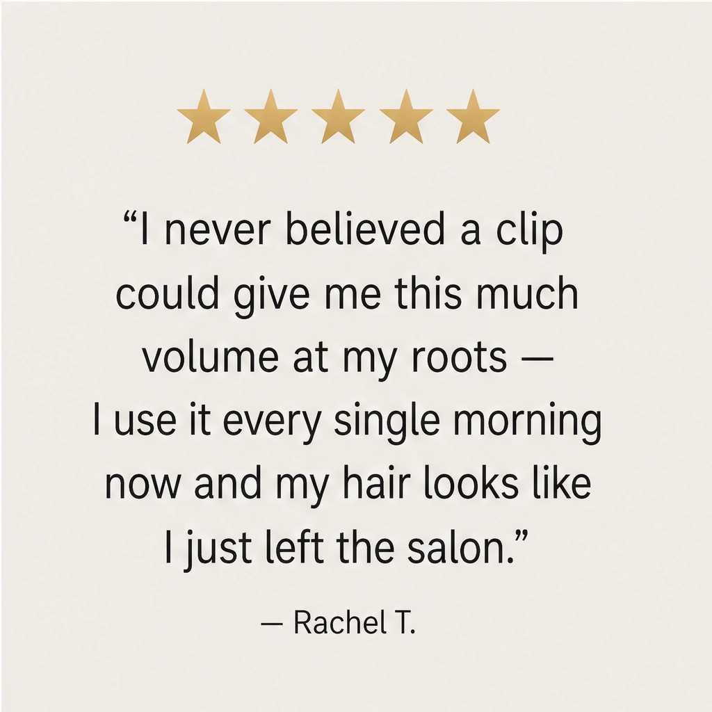 Crownelle – Cordless Heated Root-Lift Clip for Fine, Flat Hair + 50% OFF