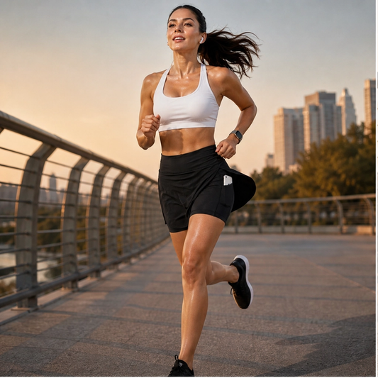 Lithea – Anti-Chafing 2-in-1 Active Skort with Pockets + 50% OFF