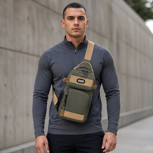Kestrel – Water-Resistant 3-Way Sling Bag with Large Capacity + 50% OFF