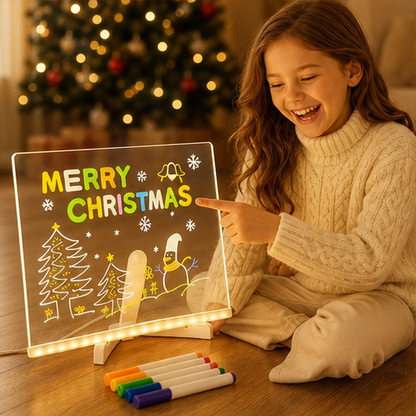Doodlebeam – Light-Up LED Drawing Board for Kids, Erasable & USB Powered + 50% OFF