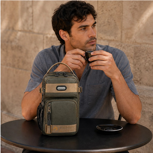 Rovic – Waterproof Anti-Theft Crossbody Sling Bag with USB Port + 50% OFF