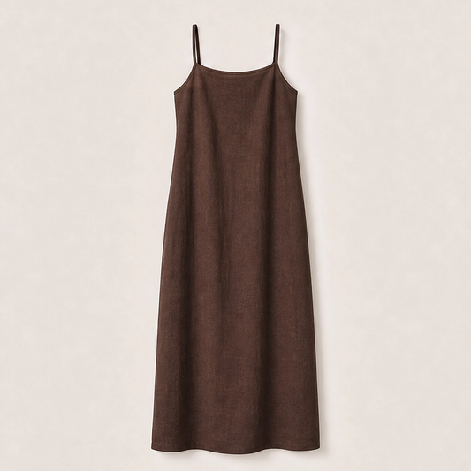 Driftelle – Breathable Cotton-Blend Maxi Slip Dress + 50% OFF