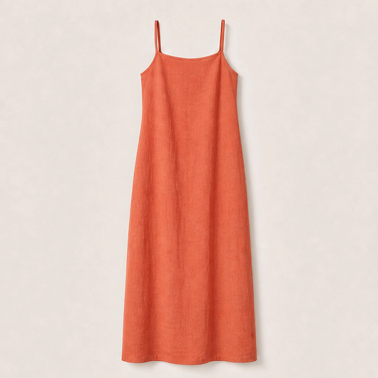 Driftelle – Breathable Cotton-Blend Maxi Slip Dress + 50% OFF