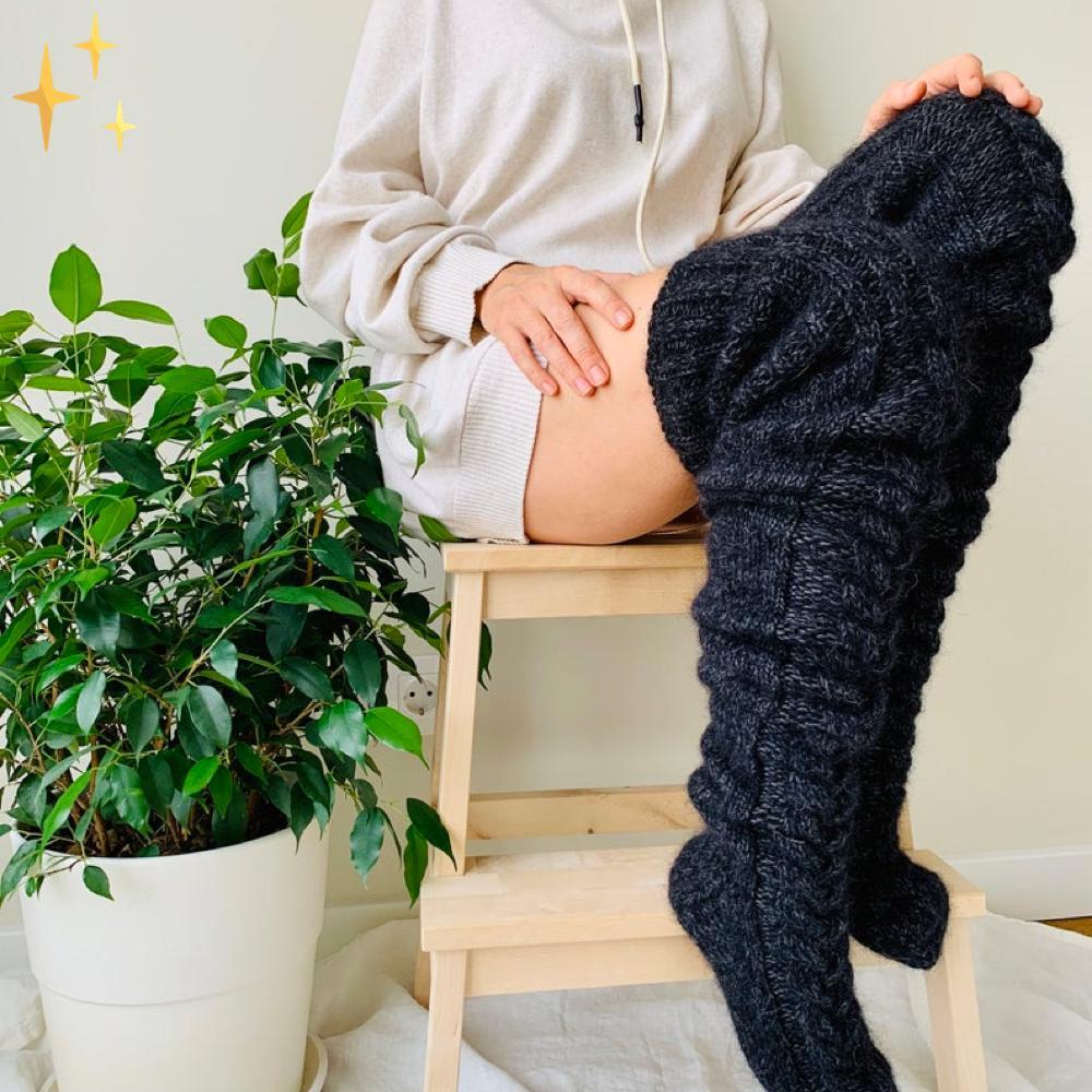Rihanna Socks™ - extra long winter socks