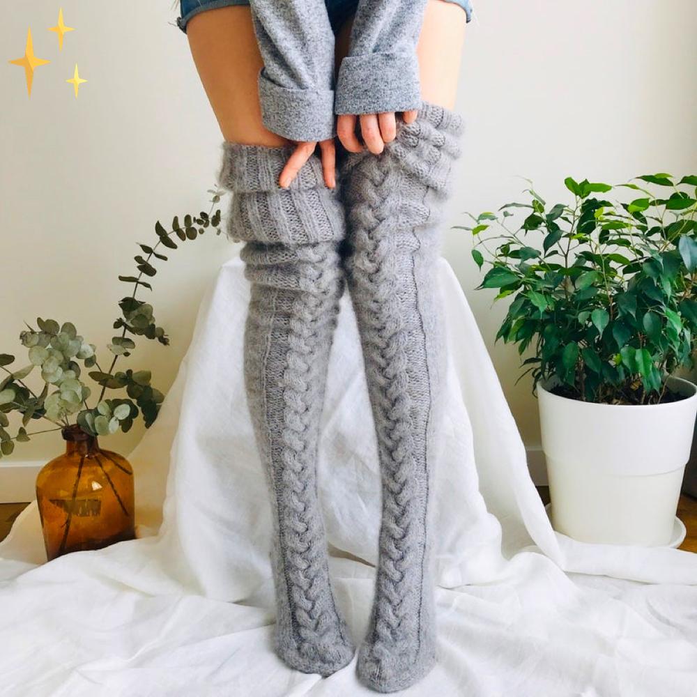 Rihanna Socks™ - extra long winter socks