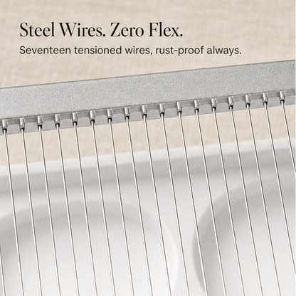 Evenly™ – Multi-Food Aluminum Slicer for Eggs, Bananas & Soft Fruit + 50% OFF
