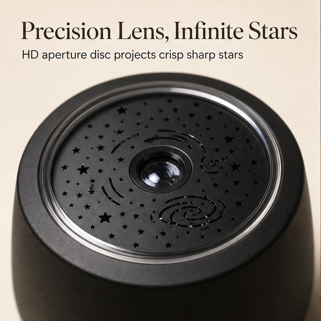 Aurova™ – Plug-and-Play HD Galaxy Star Projector with 10 Cosmic Scenes + 50% OFF