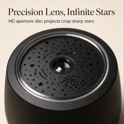 Aurova™ – Plug-and-Play HD Galaxy Star Projector with 10 Cosmic Scenes + 50% OFF