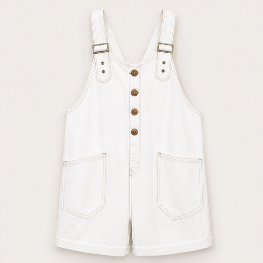 Marlowe – Adjustable-Strap Denim Jumpsuit with Deep Pockets + 50% OFF