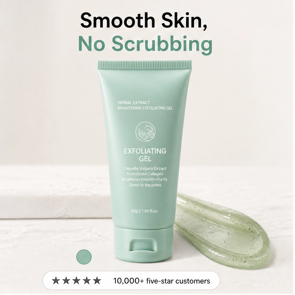 Aloria™ – Herbal Brightening Peeling Gel with Aloe Vera, 50g + 1+1 FREE