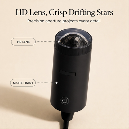 Aurova™ – Plug-and-Play HD Galaxy Star Projector with 10 Cosmic Scenes + 50% OFF