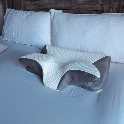 Dreamz Orthopedic Pillow - Wake up refreshed and pain-free.