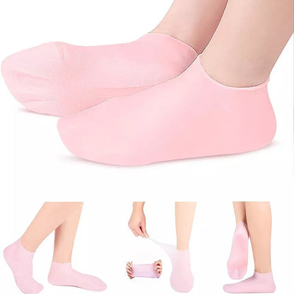 SilkyStep Foot Renewal Socks - Rejuvenate and pamper your feet with the ultimate spa experience - 1+2 FREE