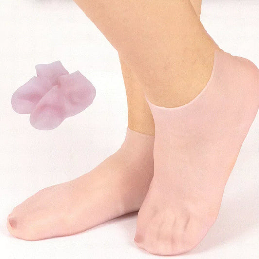 SilkyStep Foot Renewal Socks - Rejuvenate and pamper your feet with the ultimate spa experience - 1+2 FREE