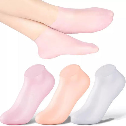 SilkyStep Foot Renewal Socks - Rejuvenate and pamper your feet with the ultimate spa experience - 1+2 FREE