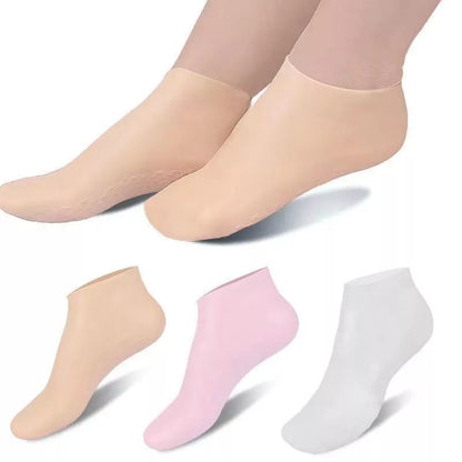 SilkyStep Foot Renewal Socks - Rejuvenate and pamper your feet with the ultimate spa experience - 1+2 FREE