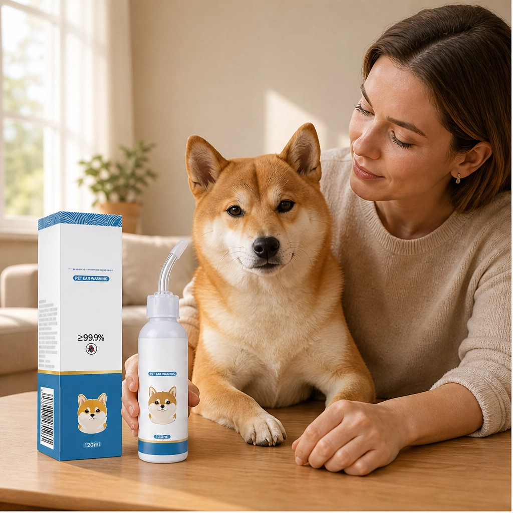 Hazelpaw – Gentle Deep-Clean & Soothing Pet Ear Cleaner Solution + 50% OFF