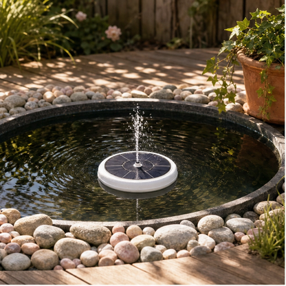 Wrenbrook – Anti-Drift Solar Fountain Pump for Birdbaths & Ponds + 50% OFF