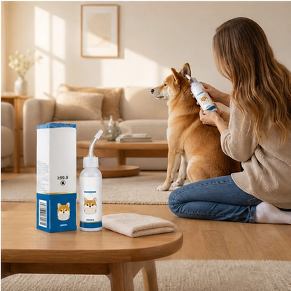 Hazelpaw – Gentle Deep-Clean & Soothing Pet Ear Cleaner Solution + 50% OFF