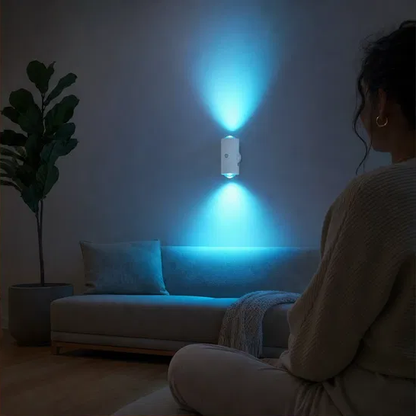 Glowmere™ – Motion-Sensing Rainbow Wall Night Light with Magnetic Install + 50% OFF