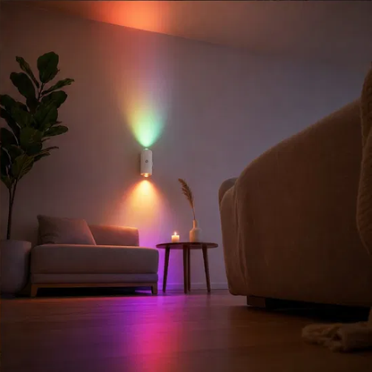 Glowmere™ – Motion-Sensing Rainbow Wall Night Light with Magnetic Install + 50% OFF