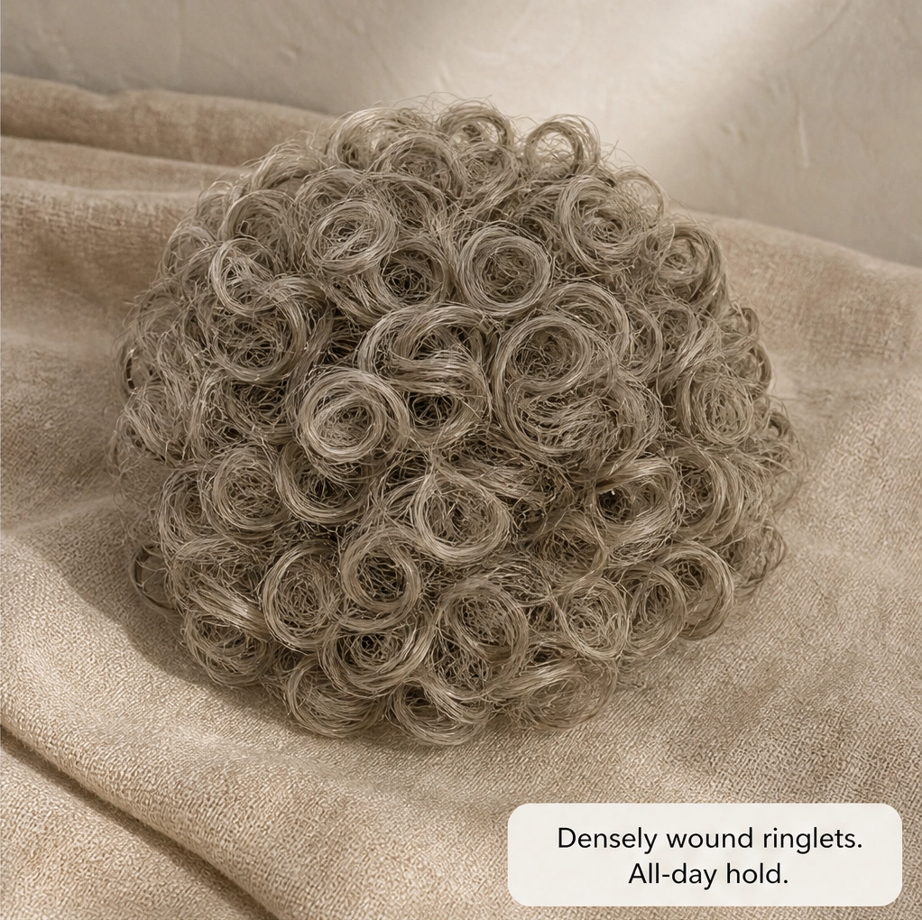 Tousselle – Drawstring Messy Curly Bun Hairpiece + 50% OFF