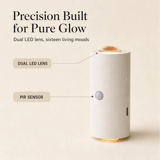Glowmere™ – Motion-Sensing Rainbow Wall Night Light with Magnetic Install + 50% OFF